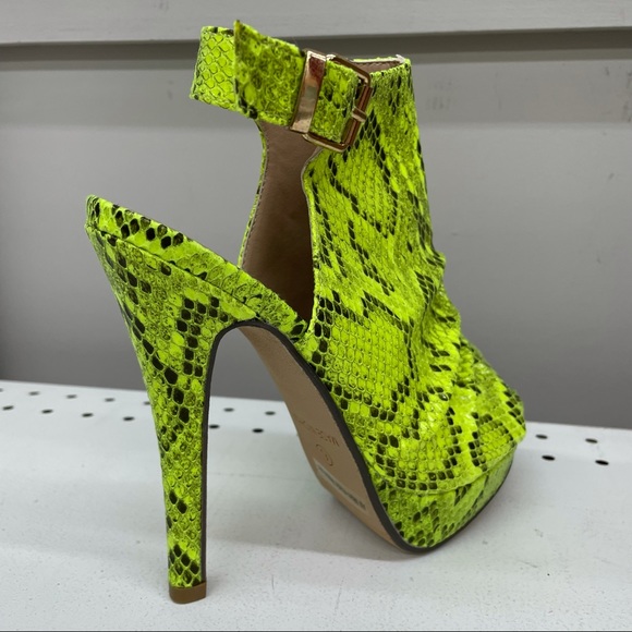 Lime snake stiletto - Picture 2 of 7